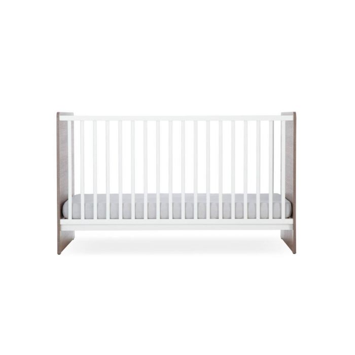 Enzo 2 Piece Nursery Furniture Set - Truffle Oak & White