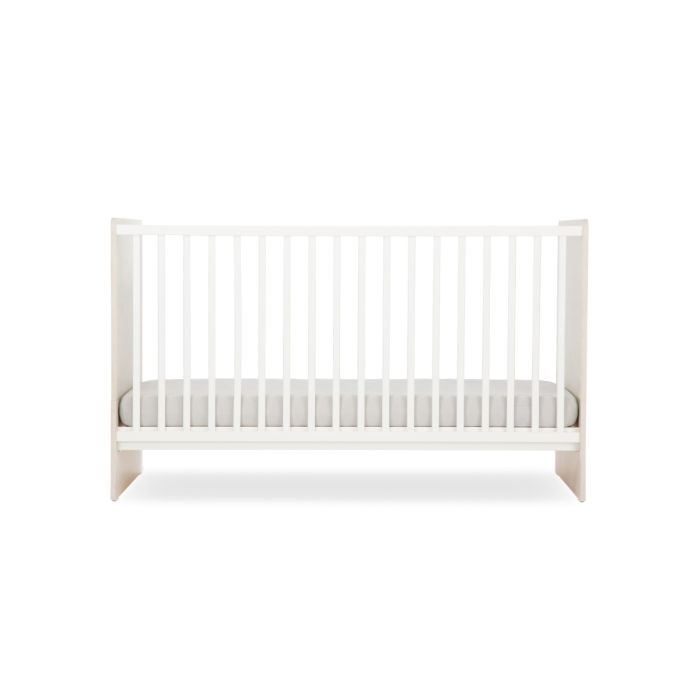 Freya 2 Piece Nursery Furniture Set Coastal White baby cot