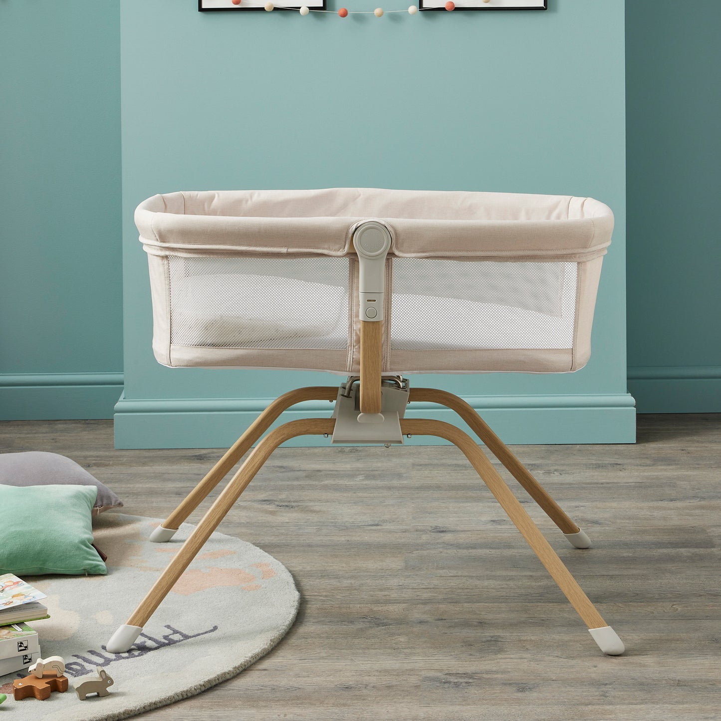 Air Motion Gliding Crib – Cream