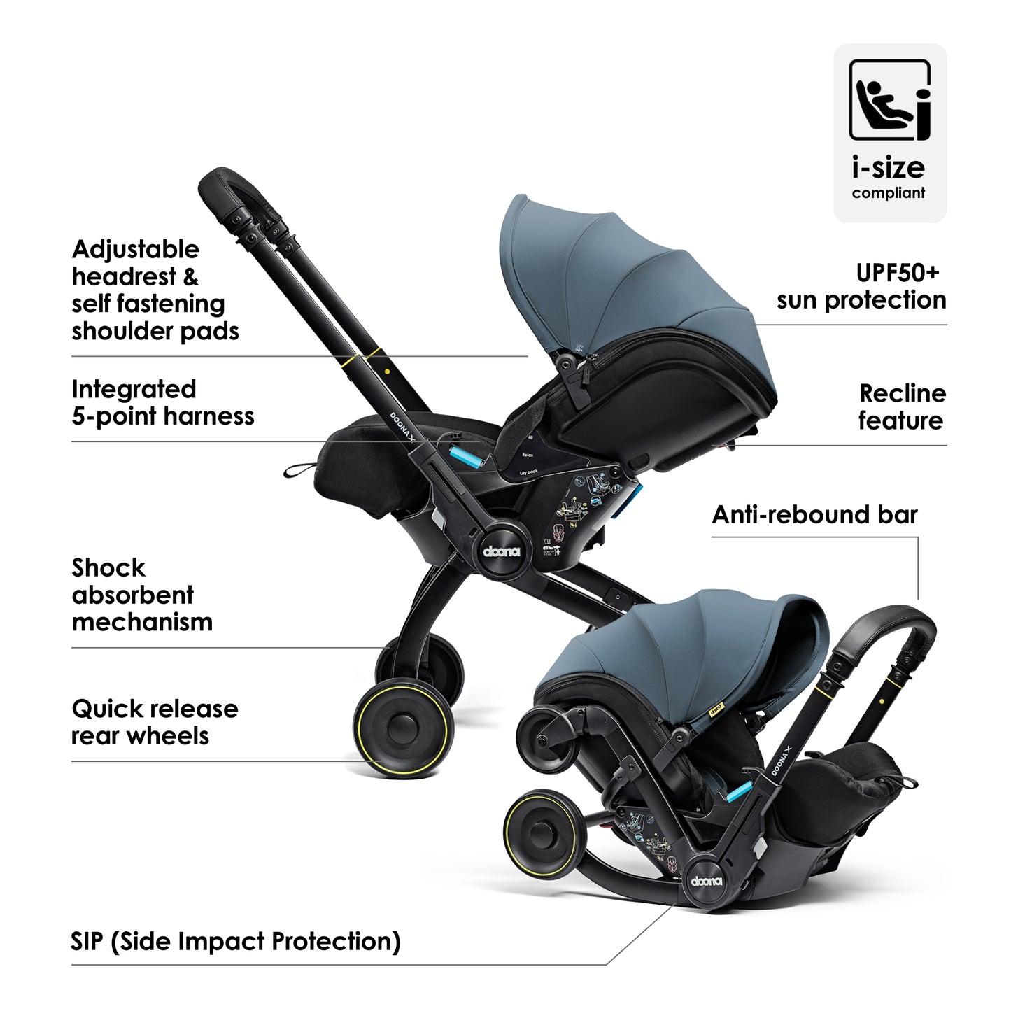 Doona X Car Seat & Stroller
