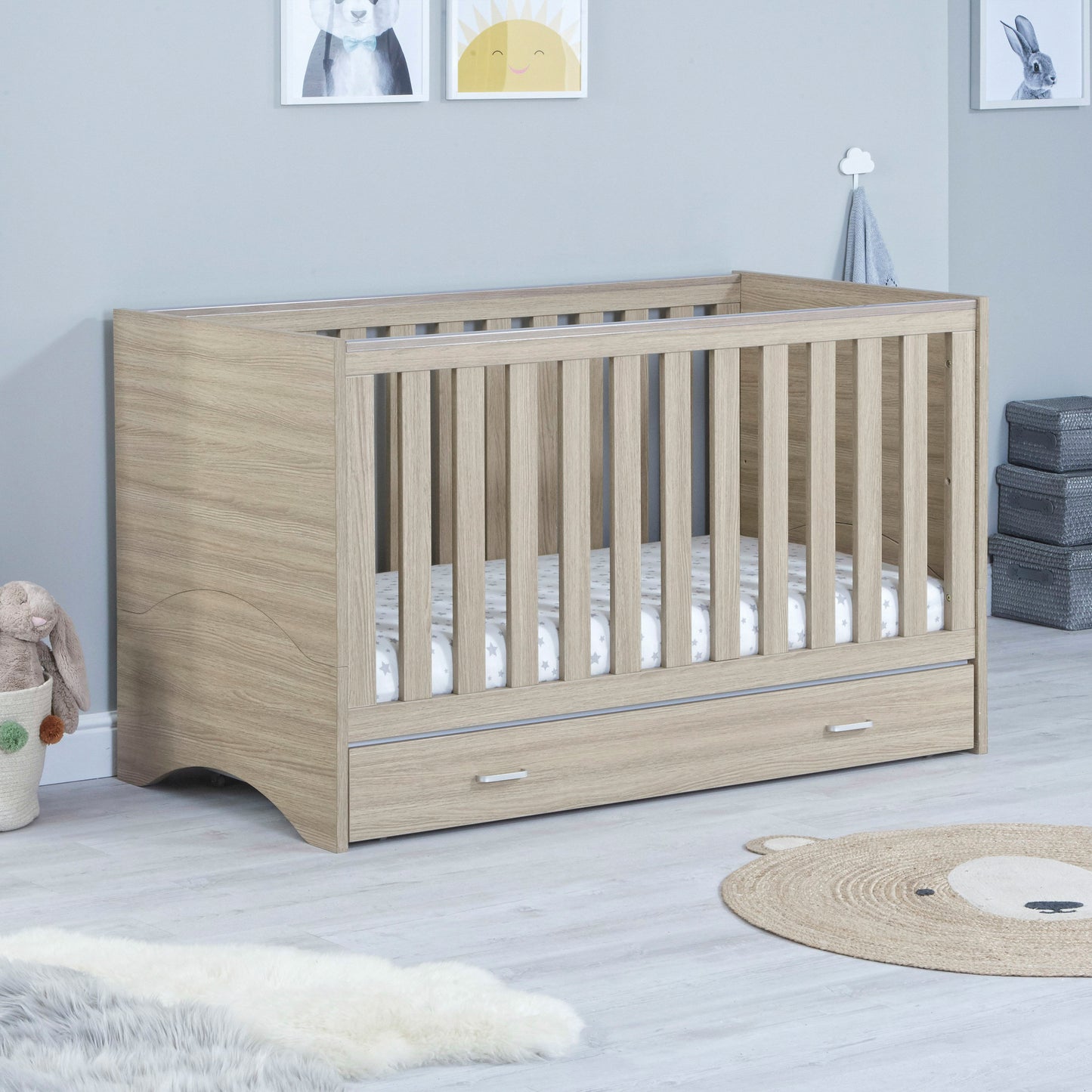 Veni Cot Bed - Oak