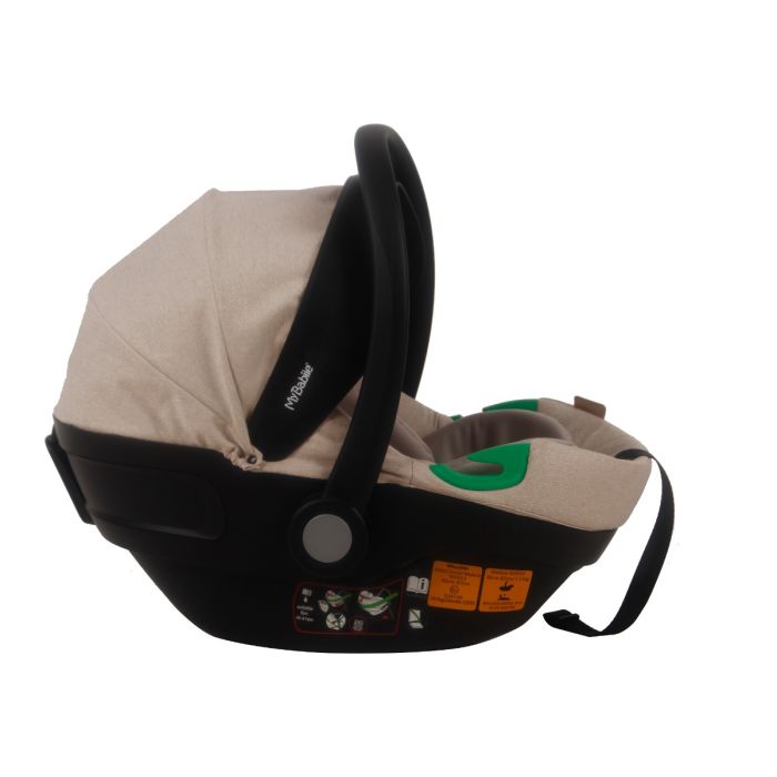 MB200i 3-in-1 Travel System with i-Size Car Seat Oatmeal