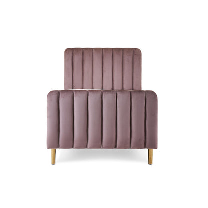 Gatsby Single Bed - Dusty Pink (4)