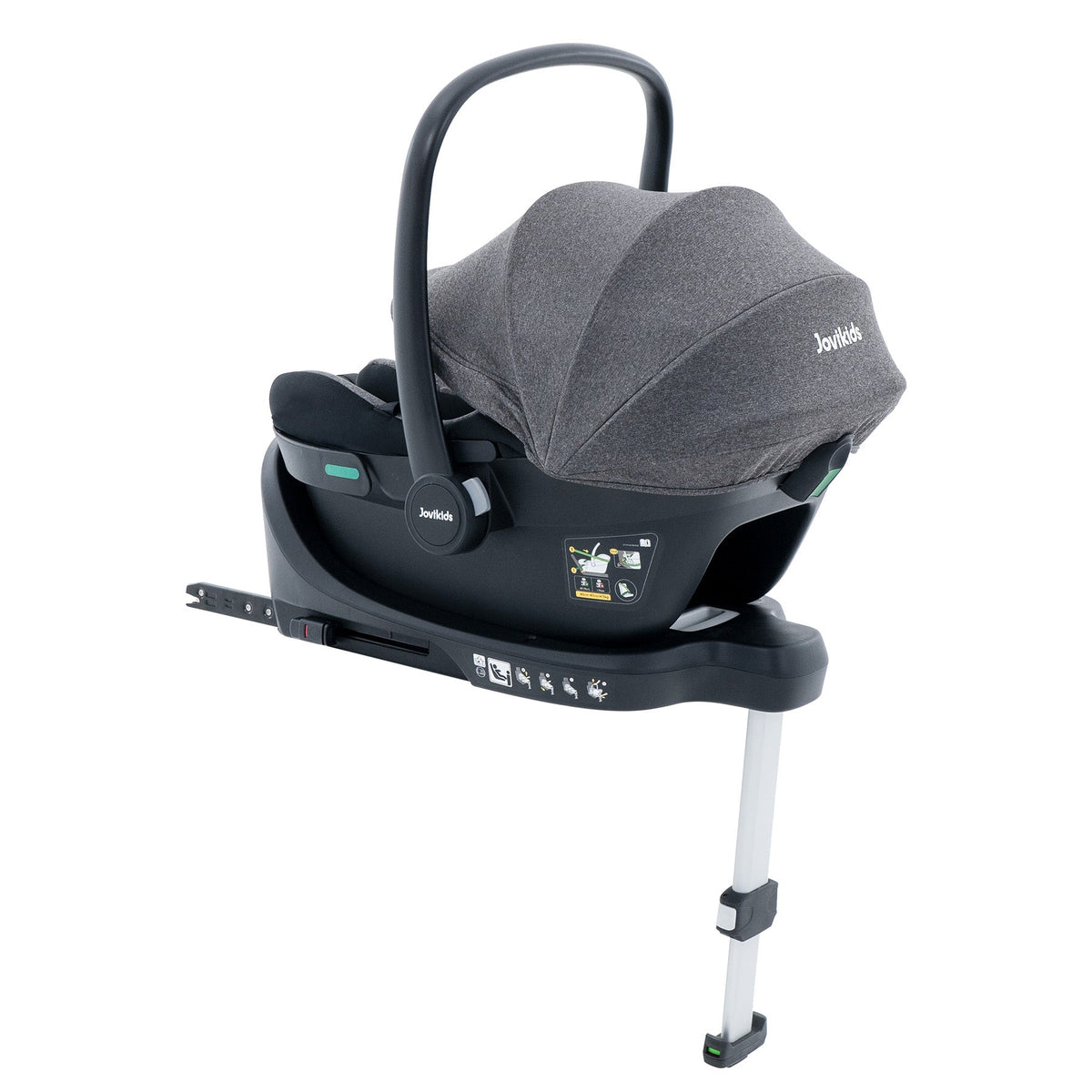 JoviKids Aria i-Size Infant Car Seat with ISOFIX Base