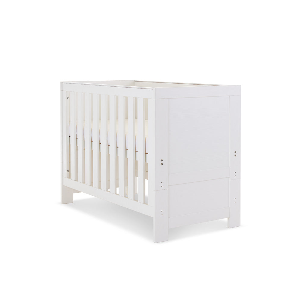 Nika Mini Cot Bed - White Wash (3)