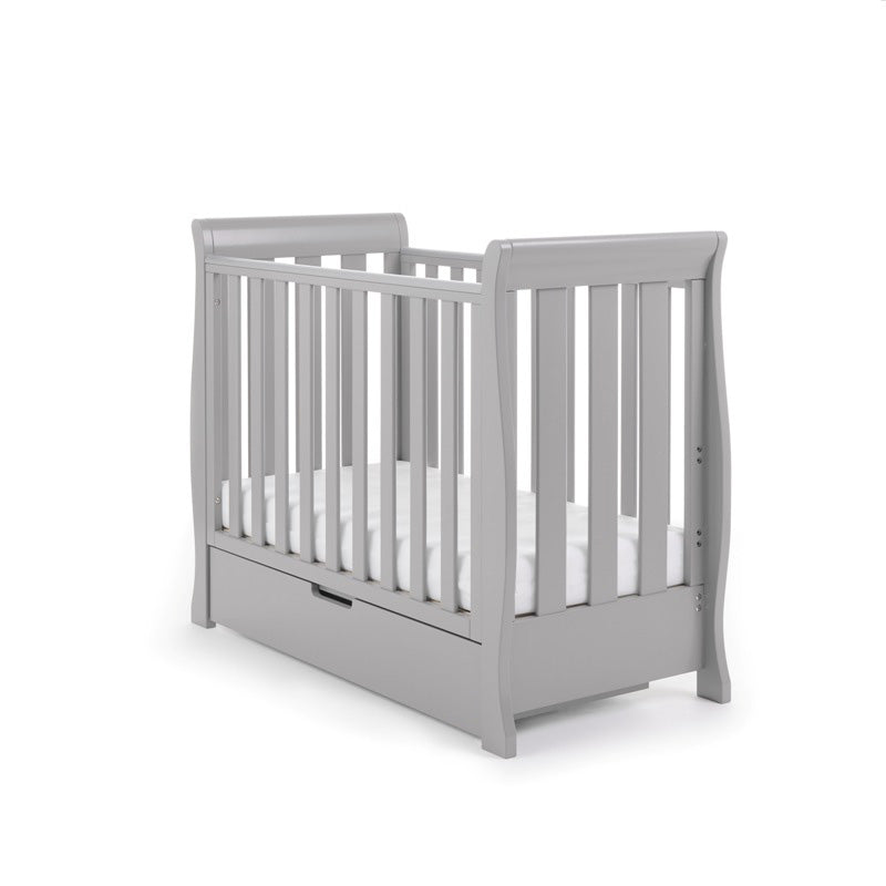 Stamford Space Saver Sleigh 2 Piece Room Set - Warm Grey (3)