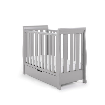 Stamford Space Saver Sleigh 2 Piece Room Set - Warm Grey (3)