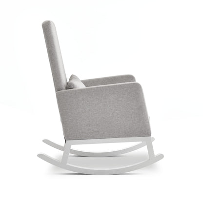 Obaby High Back Rocking Chair - Stone (3)