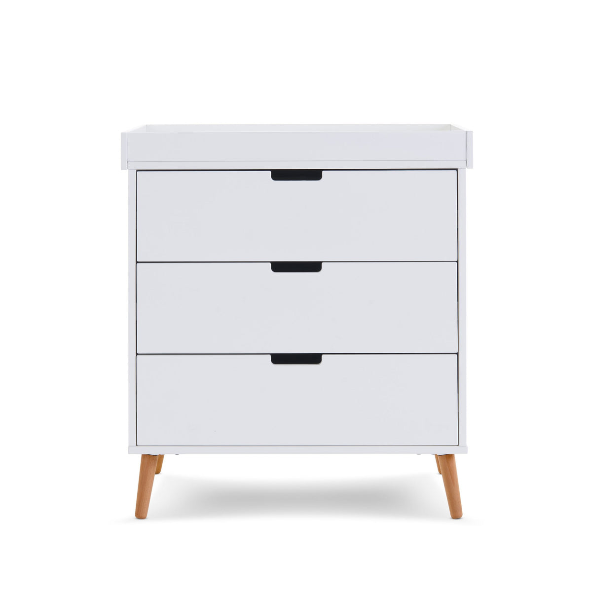 Maya Changing Unit - White With Natural (3)