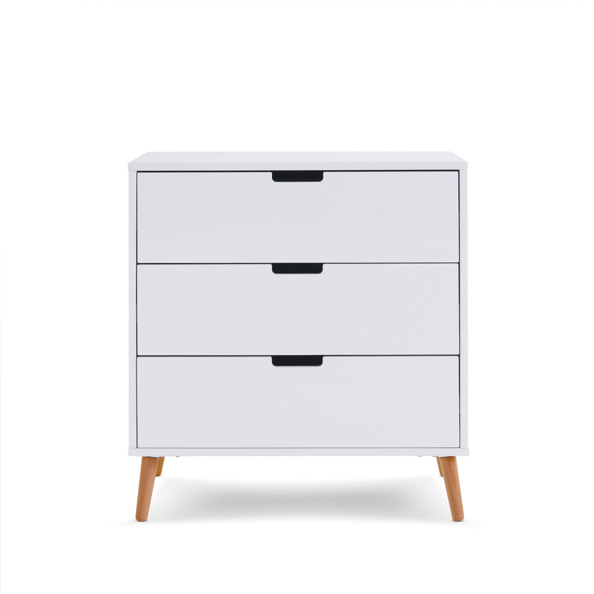Maya Changing Unit - White With Natural (4)