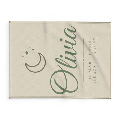 Personalised Baby Name Fleece Blanket