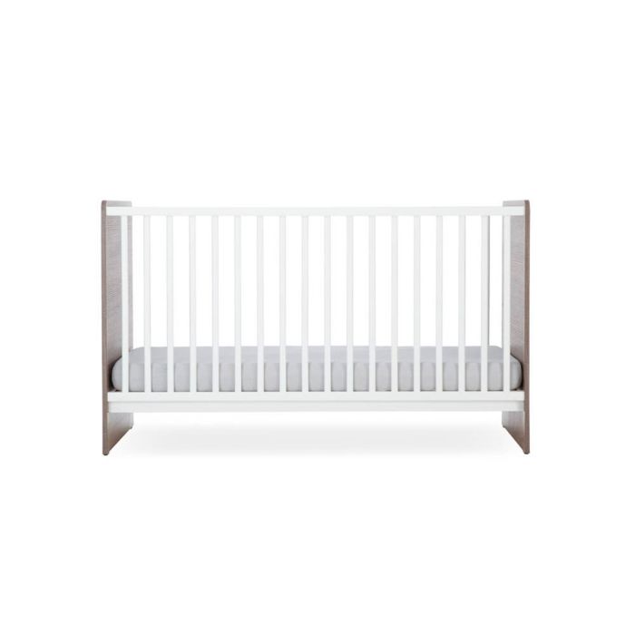 Enzo 2 Piece Nursery Furniture Set - Truffle Oak & White