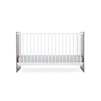 Enzo 2 Piece Nursery Furniture Set - Truffle Oak & White