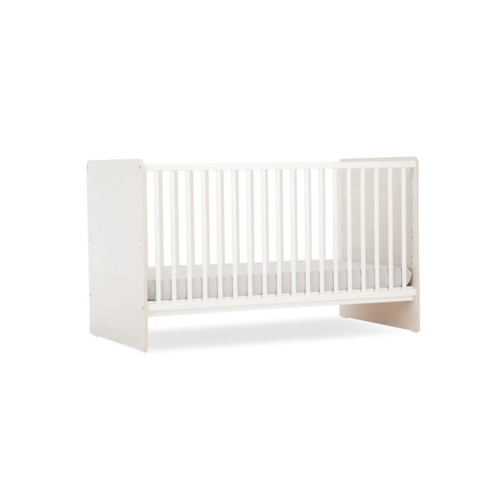 Freya 2 Piece Nursery Furniture Set Coastal White cot