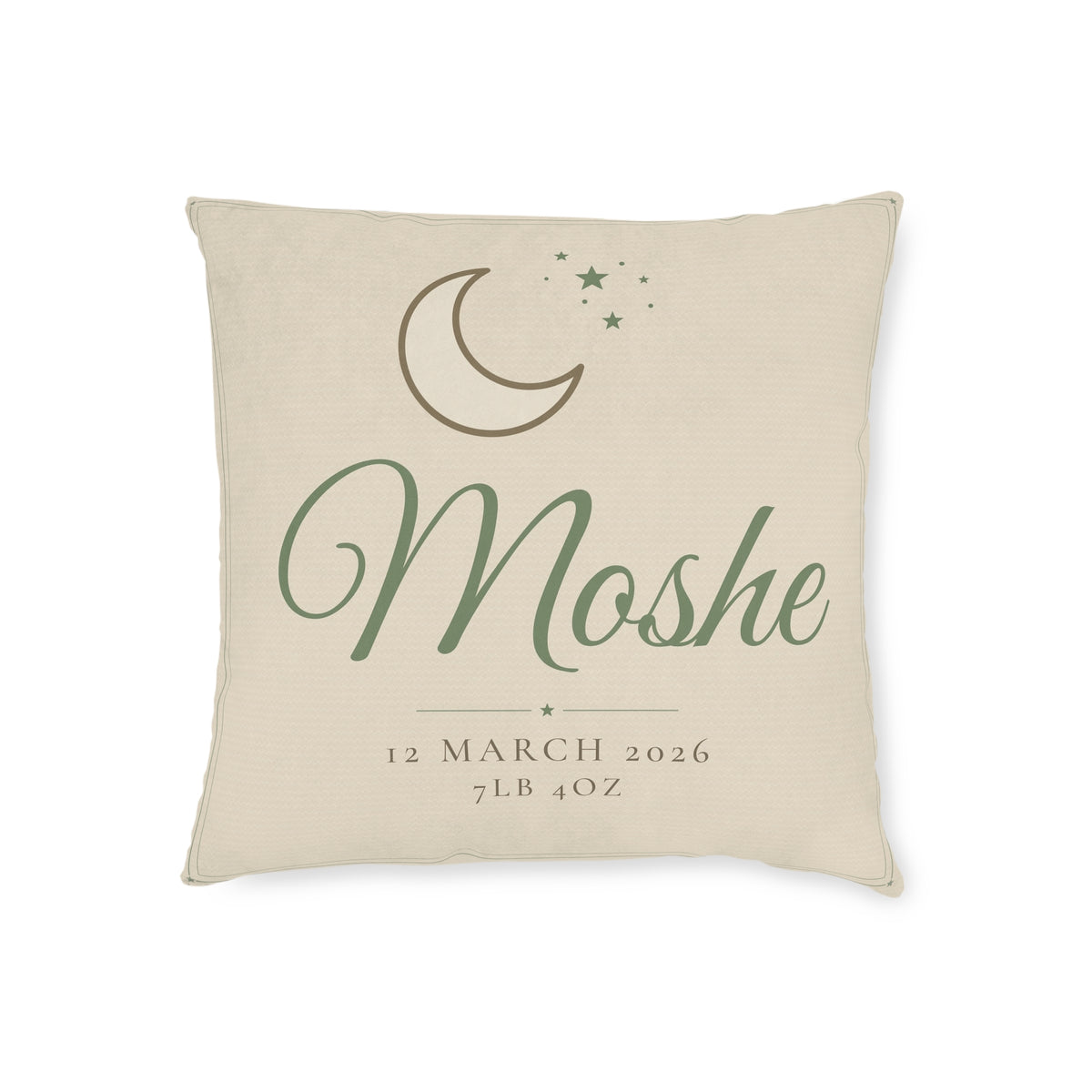 Personalised Baby Name Cushion