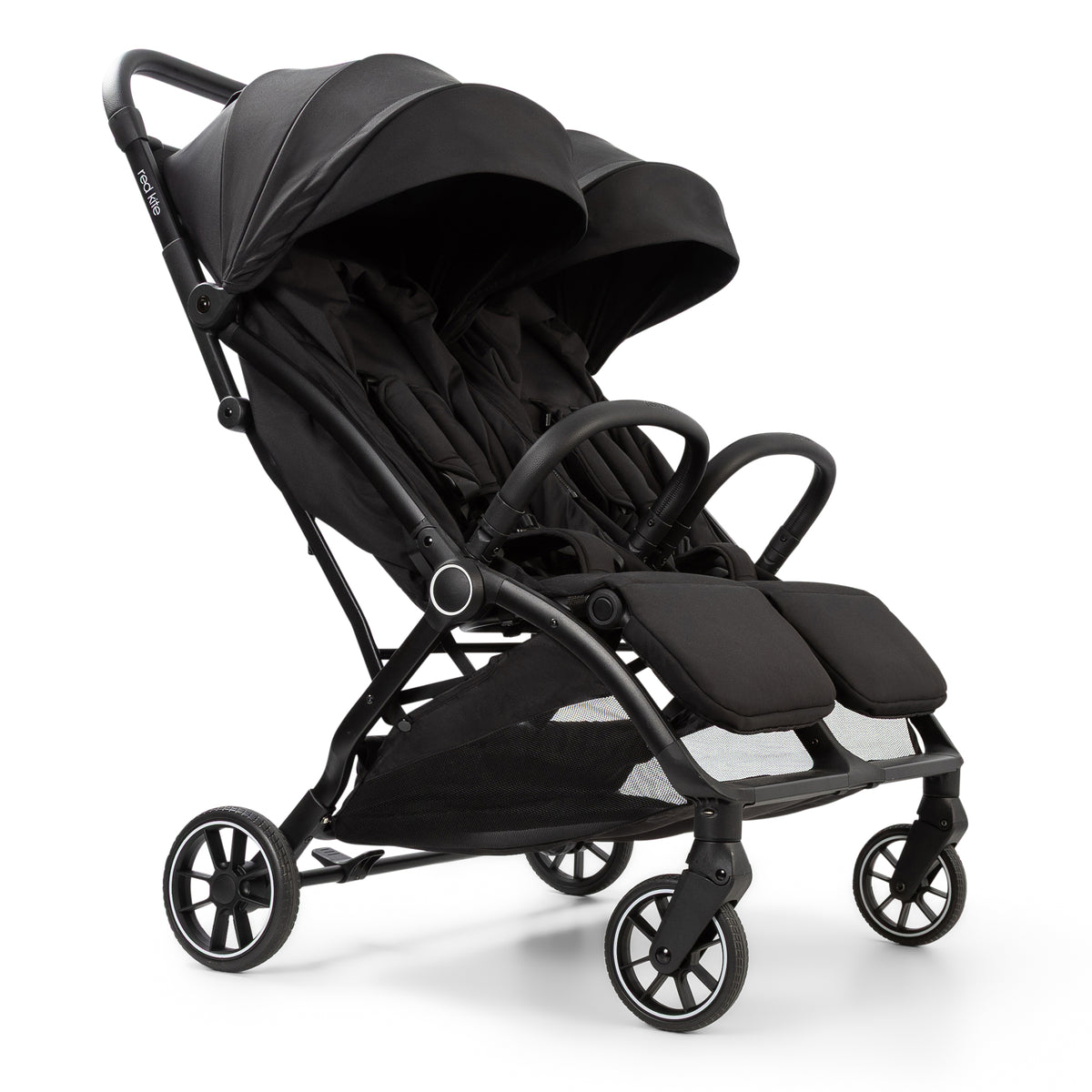 Red Kite Push Me Duet Twin Stroller – Black