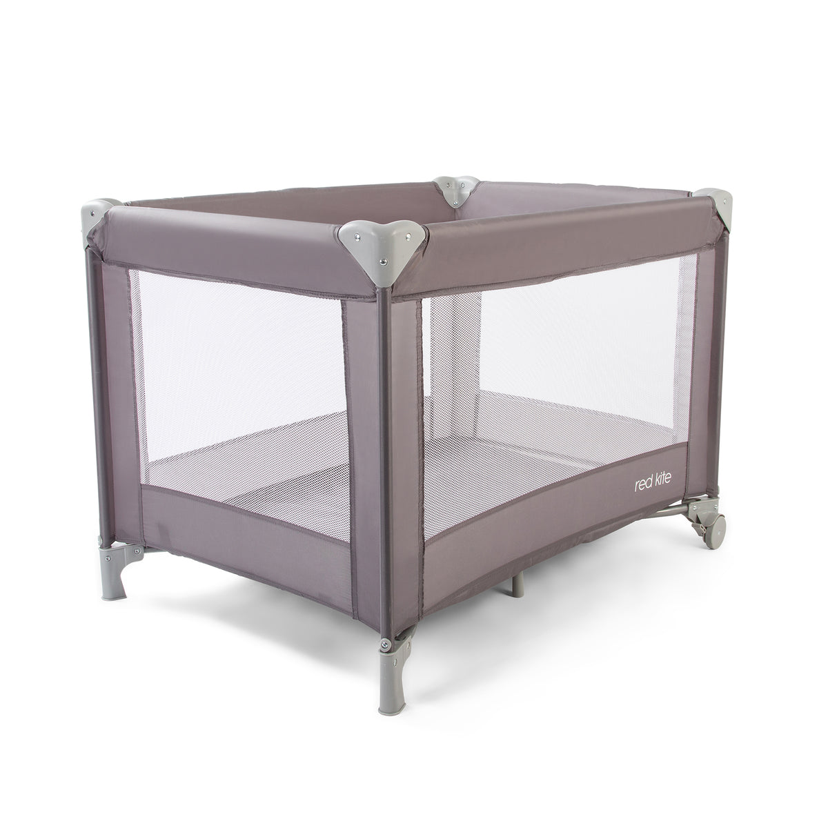 Red Kite Sleeptight Travel Cot – Grey