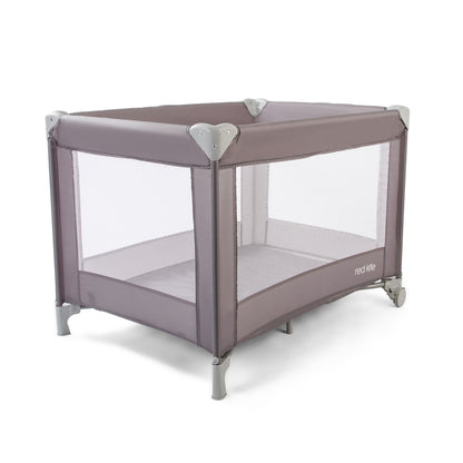 Red Kite Sleeptight Travel Cot – Grey