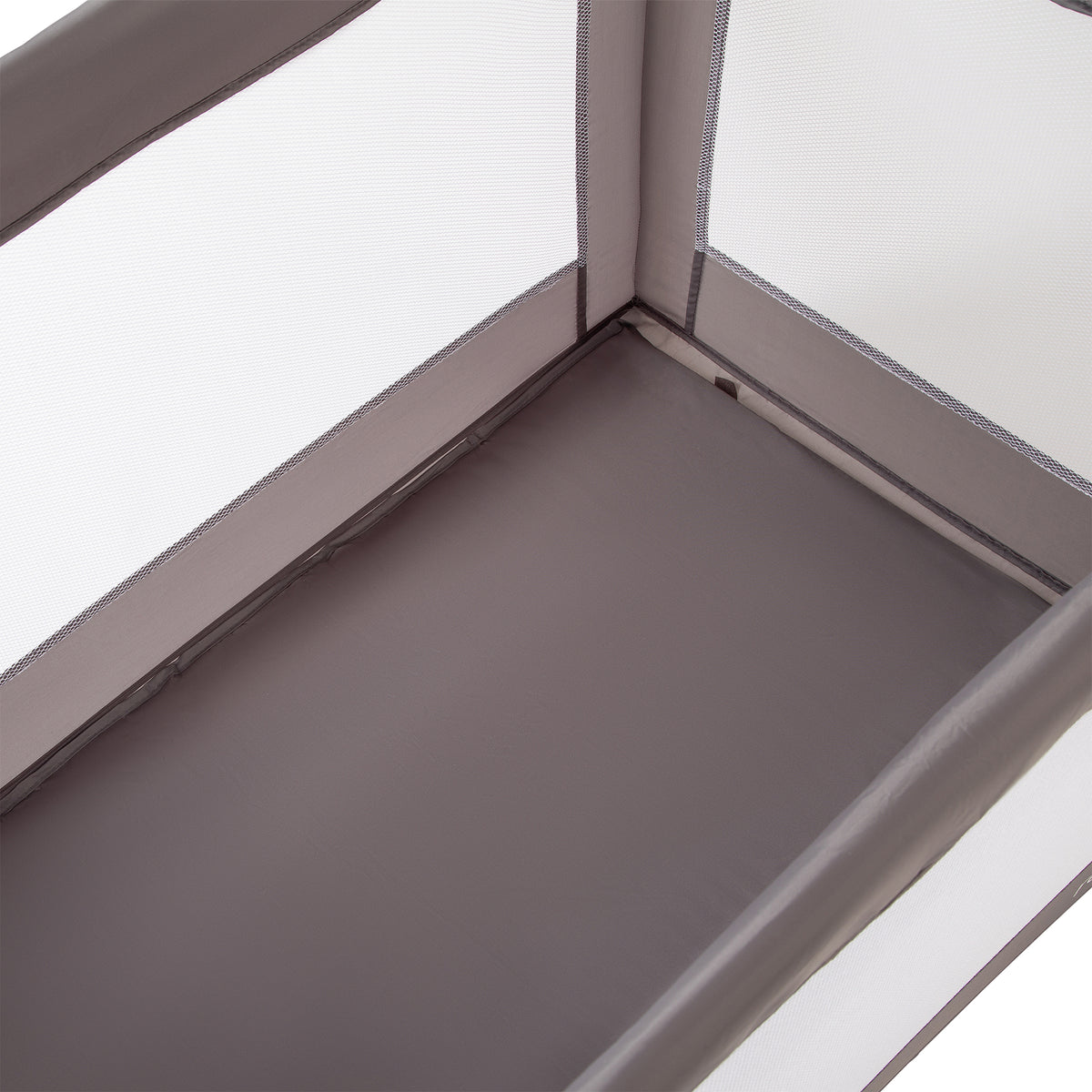 Red Kite Sleeptight Travel Cot – Grey