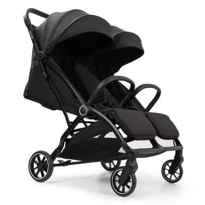 Red Kite Push Me Duet Twin Stroller – Black