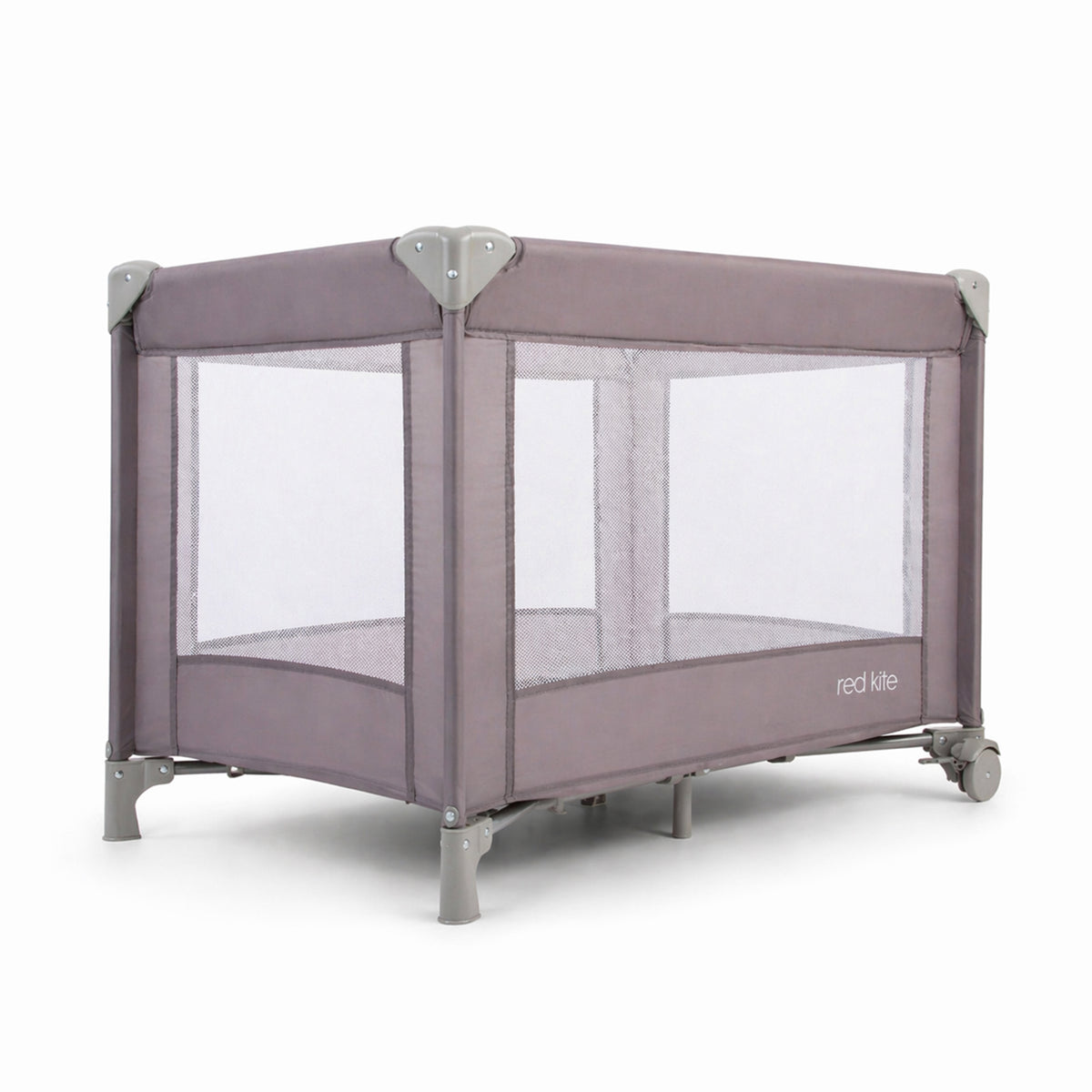 Red Kite Sleeptight Travel Cot – Grey