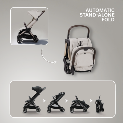 JoviKids Ayla Auto-Fold Compact Stroller