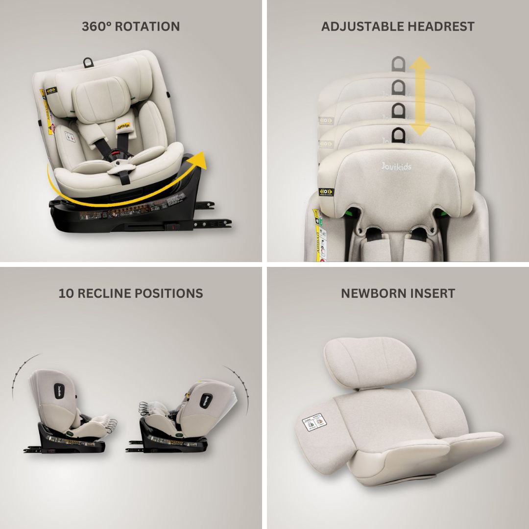 JoviKids Ranger TT i-Size 360° Car Seat
