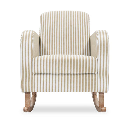 Etta Nursing Chair & Footstool - Beach Stripe