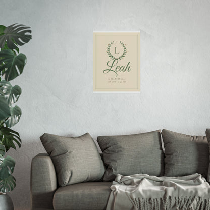 Personalised Nursery Name Print