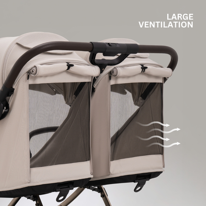 JoviKids Ayla Twin Auto-Fold Double Stroller