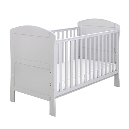 Aston Dropside Cot Bed - Grey