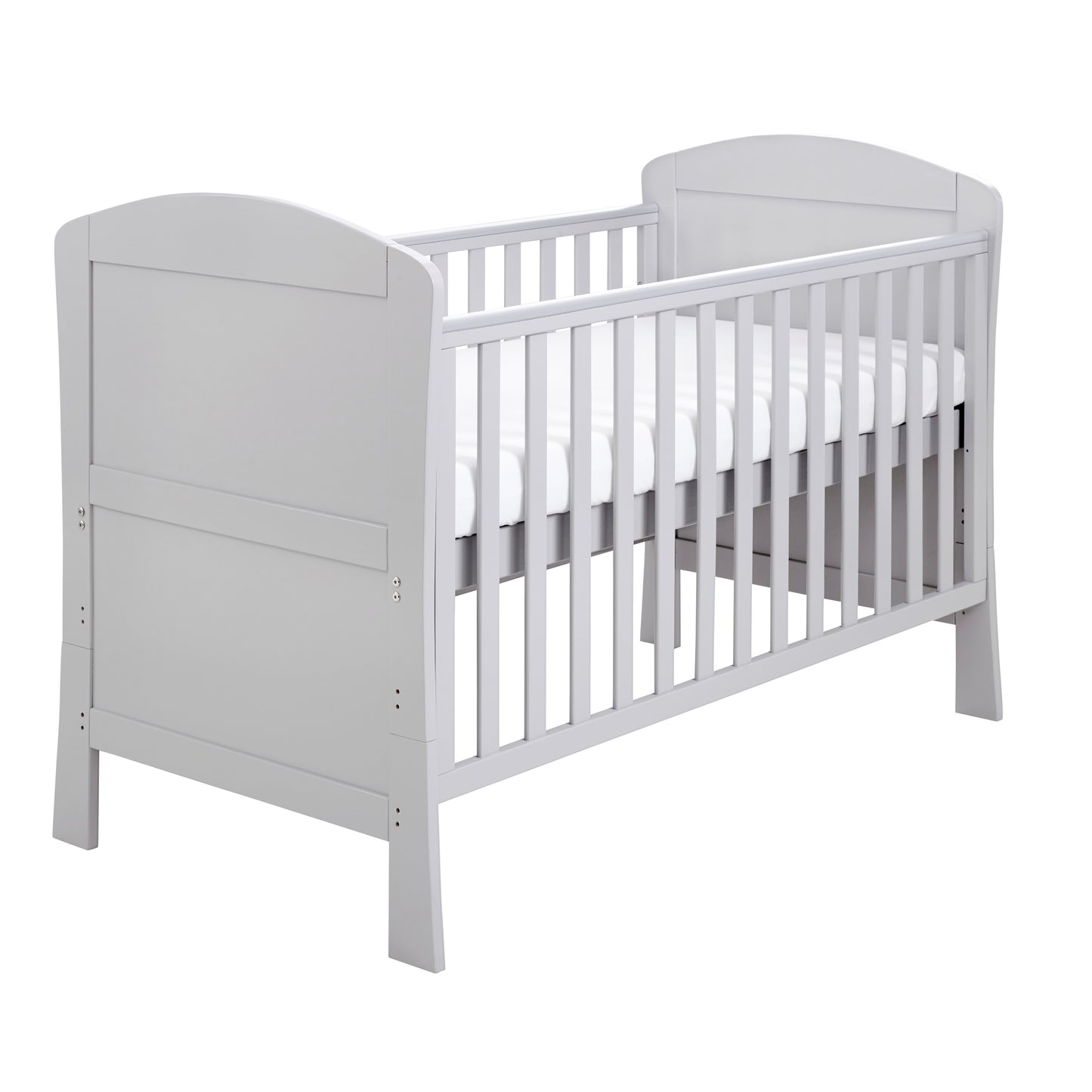 Aston Dropside Cot Bed - Grey