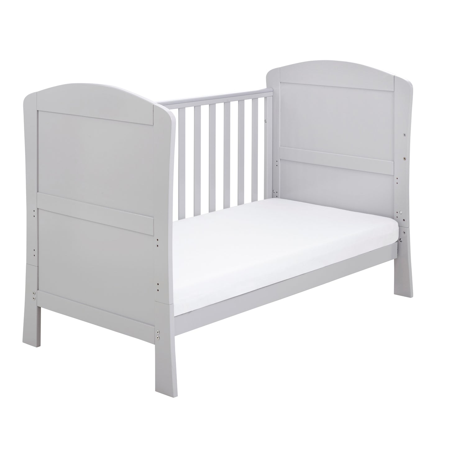 Aston Dropside Cot Bed - Grey