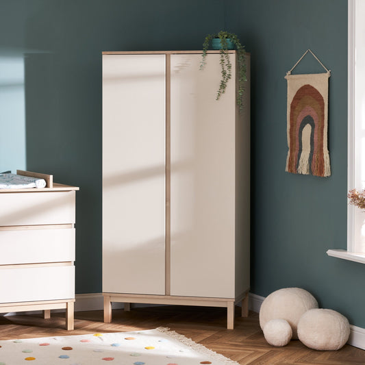 Astrid Double Wardrobe - Satin