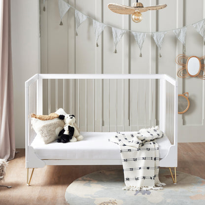 Kimi Cot Bed – Acrylic with Fibre Mattress