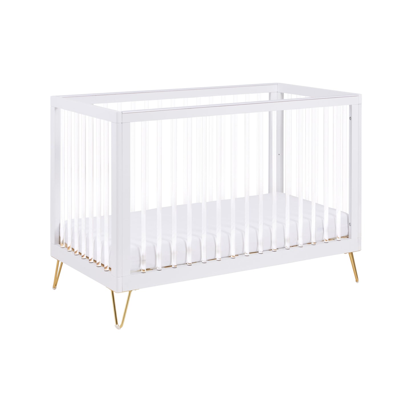 Kimi Cot Bed – Acrylic with Fibre Mattress