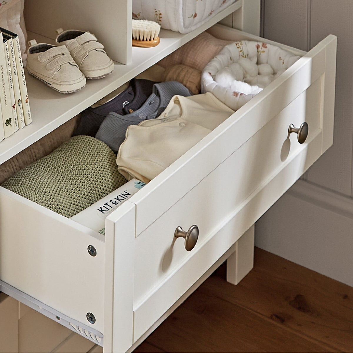 Burford Dresser Changer - White & Oak