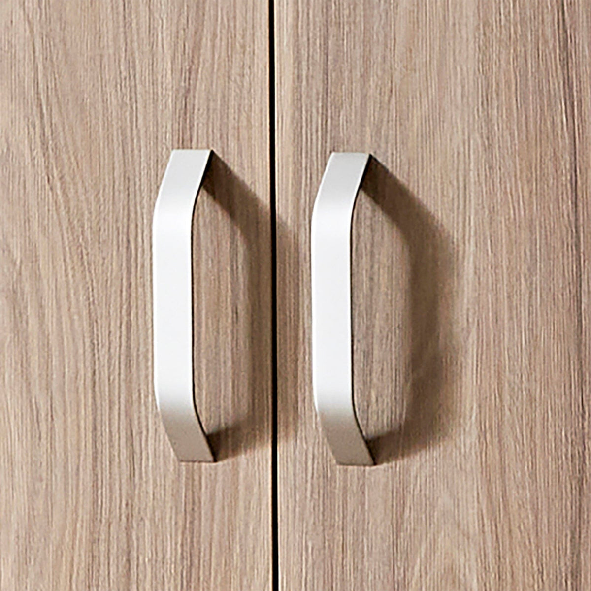Ada Nursery Wardrobe - White & Ash