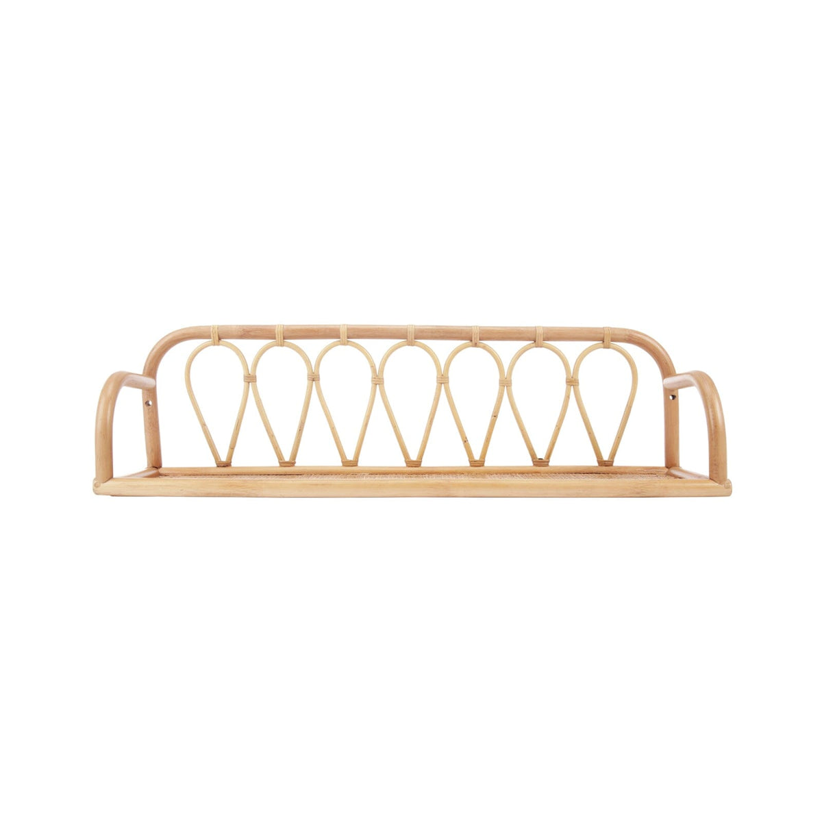 Aria Rattan Shelf - Large