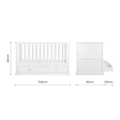 Beaumont Cot Bed - White