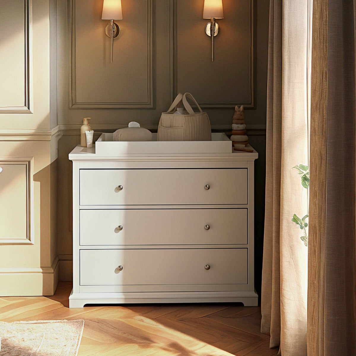 Beaumont Dresser Changer - White