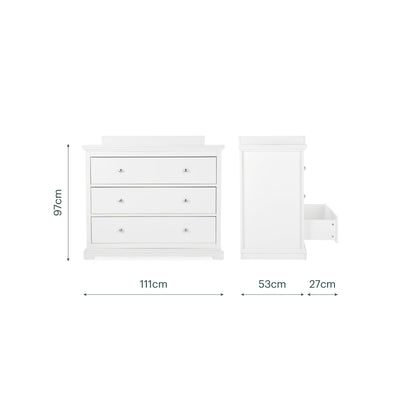 Beaumont Dresser Changer - White