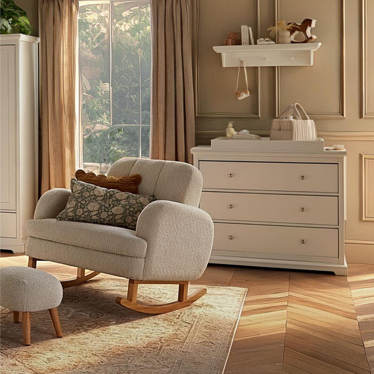 Beaumont Shelf - White