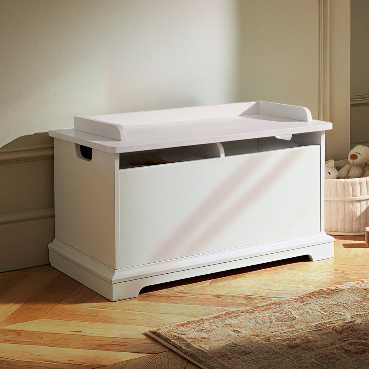Beaumont Storage Box - White