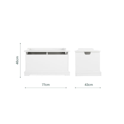 Beaumont Storage Box - White