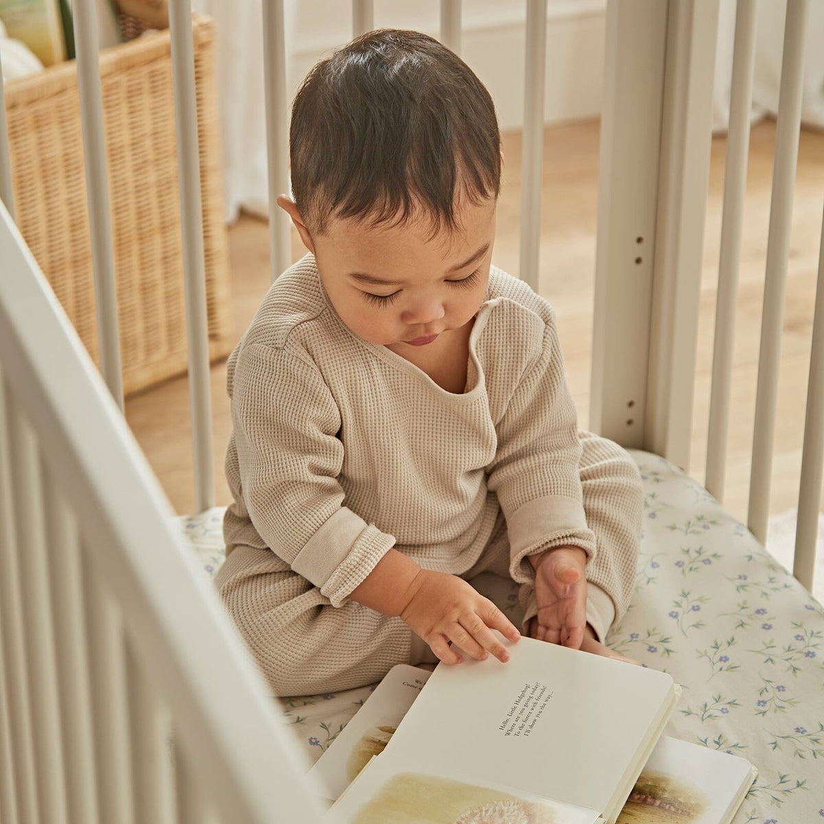 Clara Mini Cot Bed - Cashmere