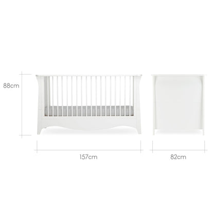 Clara Cot Bed - White
