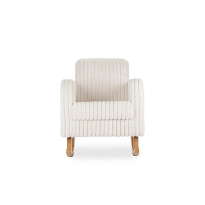 Etta Nursing Chair - Faux Fur Cream