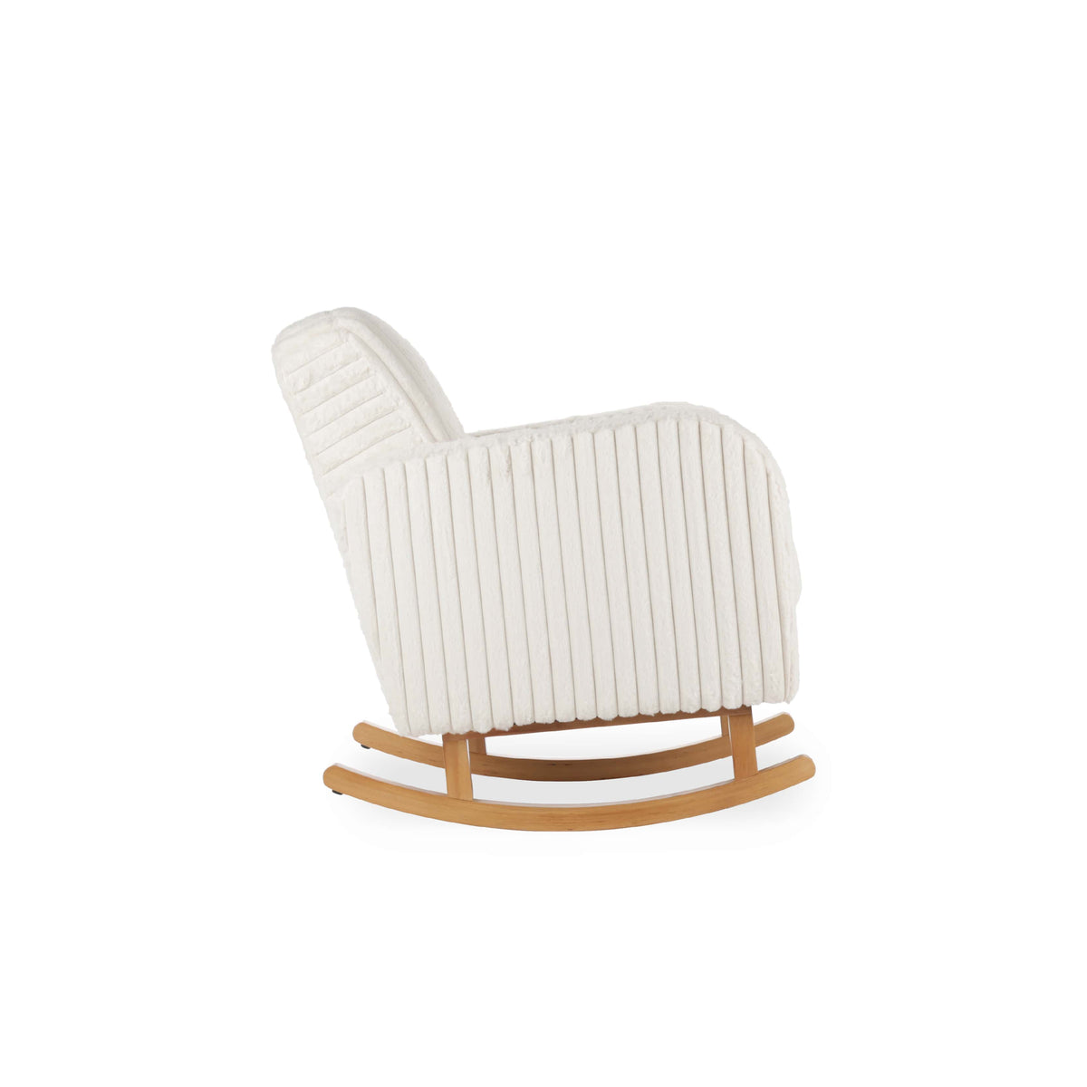 Etta Nursing Chair - Faux Fur Cream