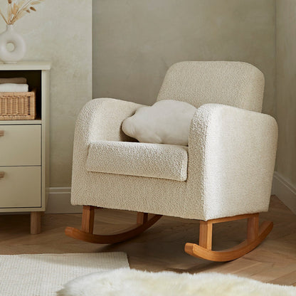 Etta Nursing Chair - Bouclé Mushroom